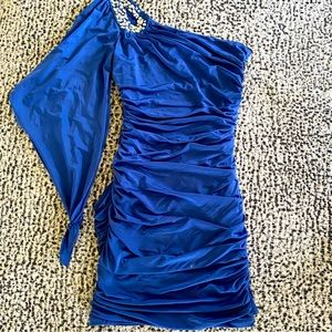 💎 Jewel Detail Off the Shoulder Semi Formal Dress